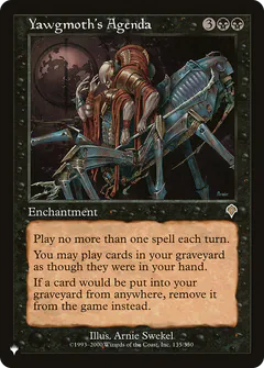 Yawgmoth's Agenda