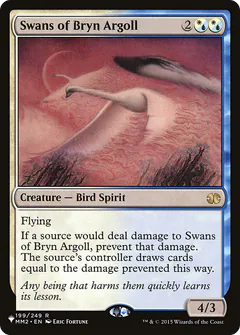 Swans of Bryn Argoll