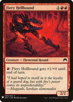 Fiery Hellhound
