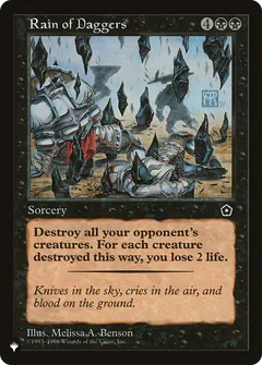 Rain of Daggers