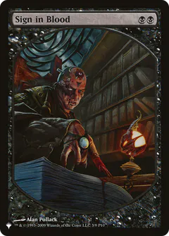 Sign in Blood