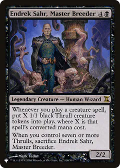 Endrek Sahr, Master Breeder