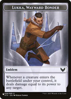 Lukka, Wayward Bonder Emblem