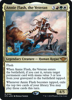 Annie Flash, la Veterana
