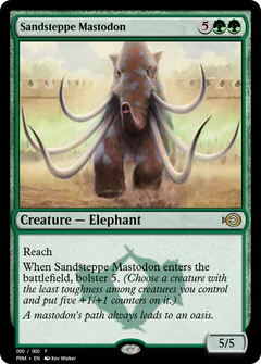 Sandsteppe Mastodon
