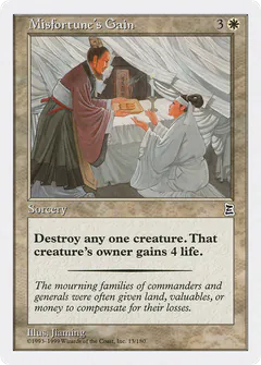 Misfortune's Gain