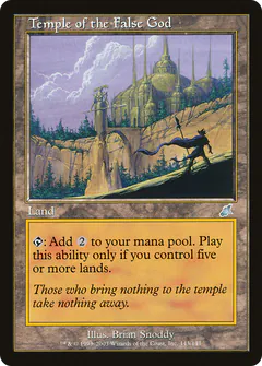 Temple of the False God