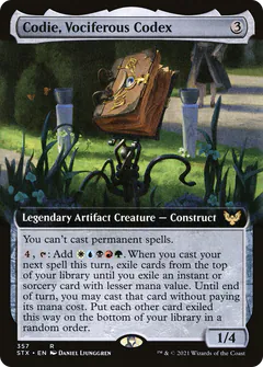 Codie, Vociferous Codex