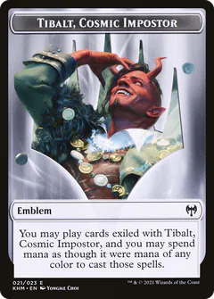Tibalt, Cosmic Impostor Emblem