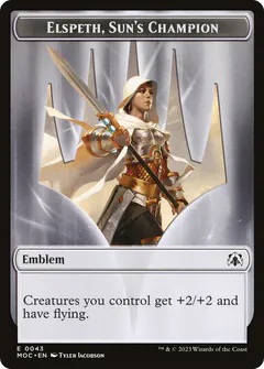Elspeth, Sun's Champion Emblem
