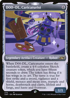 D00-DL, Caricaturist