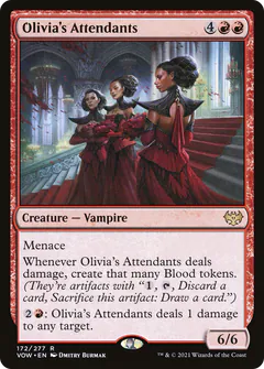 Olivia's Attendants