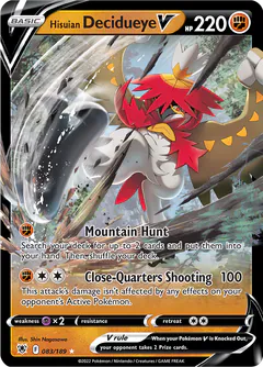 Decidueye di Hisui V