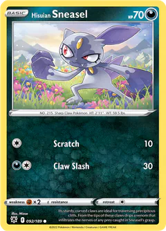 Sneasel di Hisui