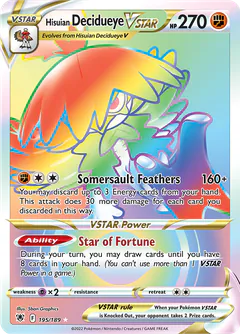 Decidueye di Hisui V ASTRO