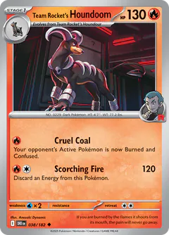 Houndoom del Team Rocket