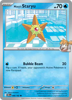 Staryu di Misty