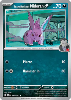Nidoran♂ del Team Rocket