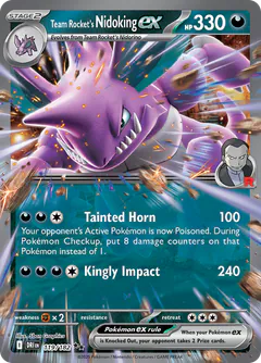 Nidoking-ex del Team Rocket