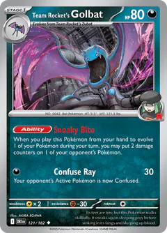 Golbat del Team Rocket
