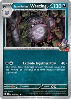 Weezing del Team Rocket