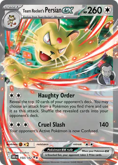 Persian-ex del Team Rocket