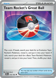 Mega Ball del Team Rocket