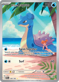 Lapras di Misty