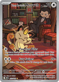 Meowth del Team Rocket