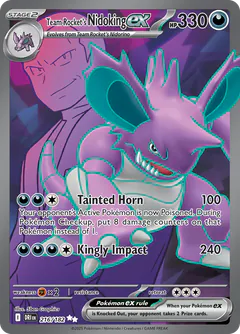 Nidoking-ex del Team Rocket