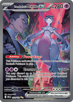Mewtwo-ex del Team Rocket