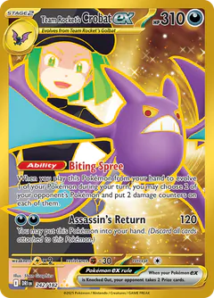 Crobat-ex del Team Rocket