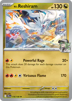 Reshiram di N