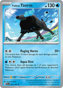 Tauros di Paldea