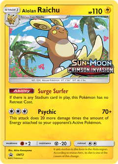 Raichu di Alola