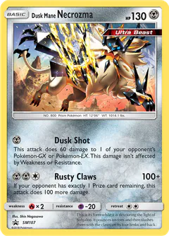 Necrozma Criniera del Vespro