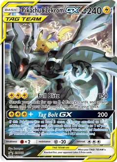 Pikachu e Zekrom-GX