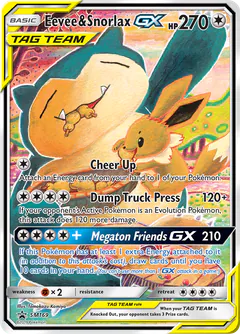 Eevee e Snorlax-GX