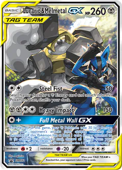 Lucario e Melmetal-GX