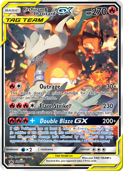Reshiram e Charizard-GX