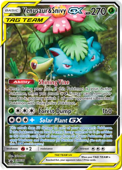 Venusaur e Snivy-GX