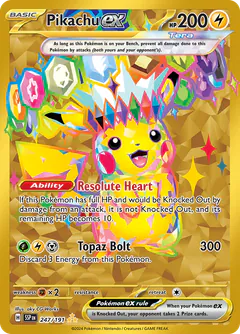 Pikachu ex