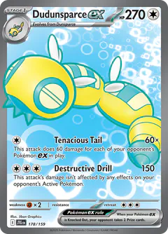 Dudunsparce ex